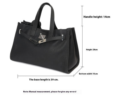 Genuine Leather Crossbody Bag with Locker Design and Large Capacity 3 in 1 Fashion Women Anti-Theft Backpack