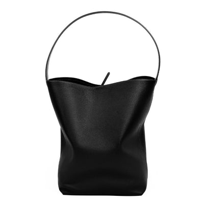 Genuine Leather Large Capacity One-shoulder Bucket Bag
