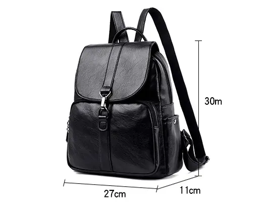Genuine Leather Backpack - Soft Leather Backpack for Everyday Use Genuine Leather backpack soft leather backpack