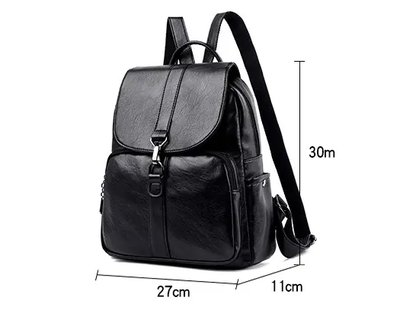 Genuine Leather Backpack - Soft Leather Backpack for Everyday Use Genuine Leather backpack soft leather backpack