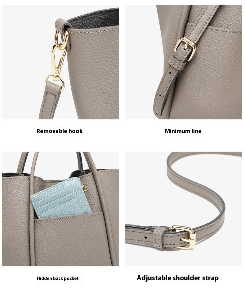 Vegan Leather Tote Bag - Large Capacity Shoulder and Crossbody Underarm Bag Vegan Leather Tote Bag Shoulder Bag Larg