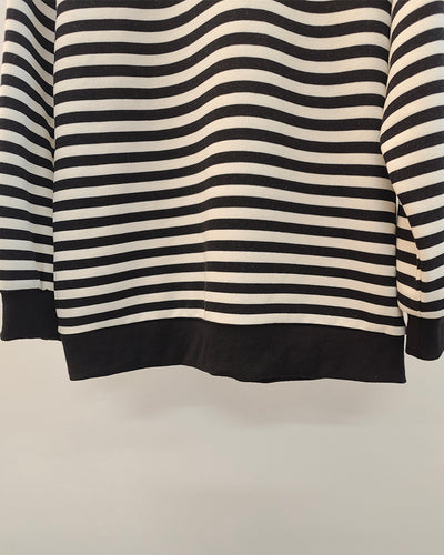 Knitted Thick Casual Striped Pullovers Women