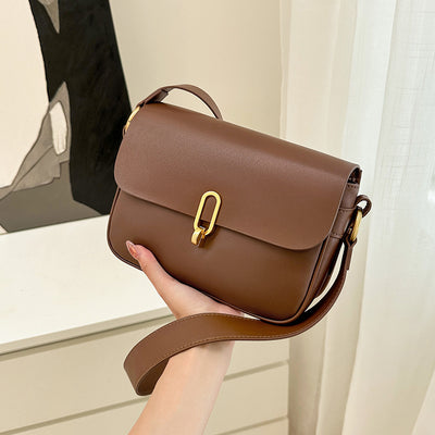 Genuine Leather Crossbody Shoulder Bag Underarm Bag Tote Bag
