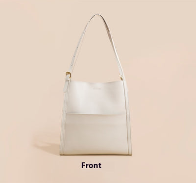 Genuine Leather Shoulder  Bag Large Capacity Tote Bag