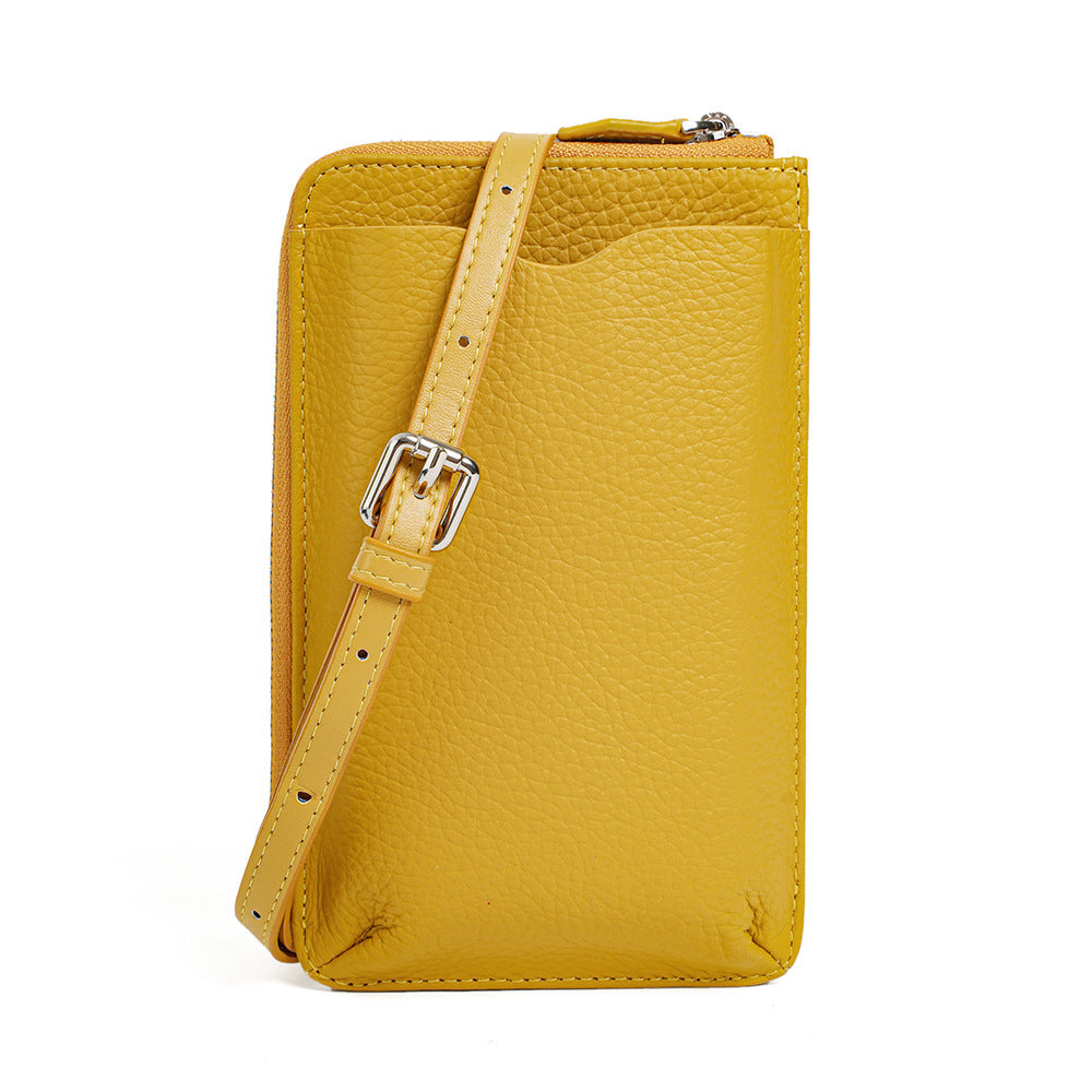 Genuine Leather Phone Crossbody Shoulder Bag