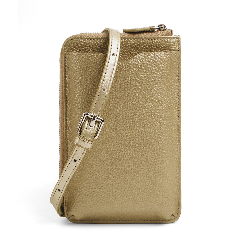 Genuine Leather Phone Crossbody Shoulder Bag