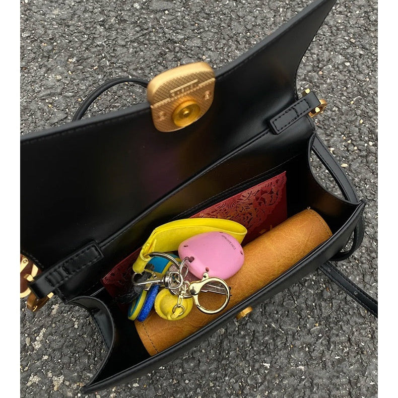 Vegan Leather Baguette Bag - Versatile Crossbody, Shoulder & Tote Bag Vegan Leather Underarm Baguette Bag Cros