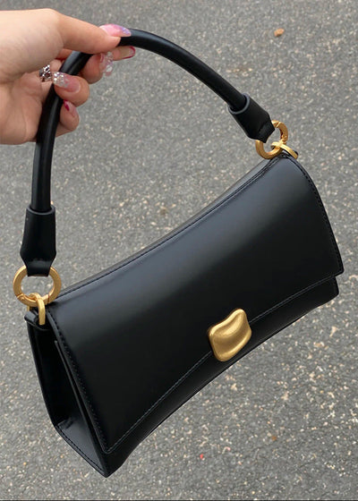 Vegan Leather Baguette Bag - Versatile Crossbody, Shoulder & Tote Bag Vegan Leather Underarm Baguette Bag Cros