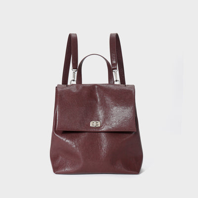 Genuine Leather Backpack Women's Large Capacity Backpack