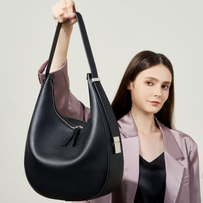 Genuine Leather Handbag Shoulder Bag 3 in 1 Fashion Women Anti-Theft Backpack