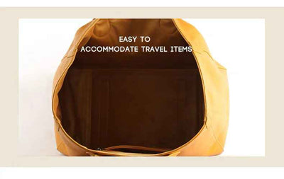 Genuine leather Larger capacity Tote Bag Cowhide Simple Soft Leather