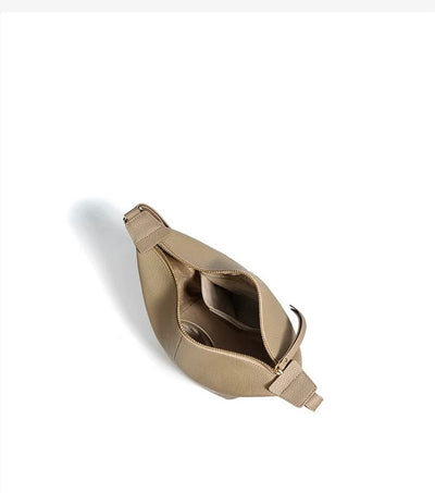 Genuine Leather Underarm Bag Cowhide Large-capacity Bucket Bag Backpack Versatile Bag