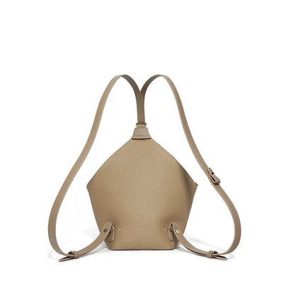 Genuine Leather Underarm Bag Cowhide Large-capacity Bucket Bag Backpack Versatile Bag
