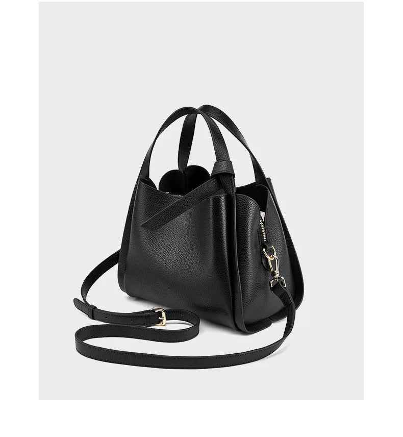 Genuine Leather Crossbody Bag Tote Bag Shoulder Bag  Bucket Bag