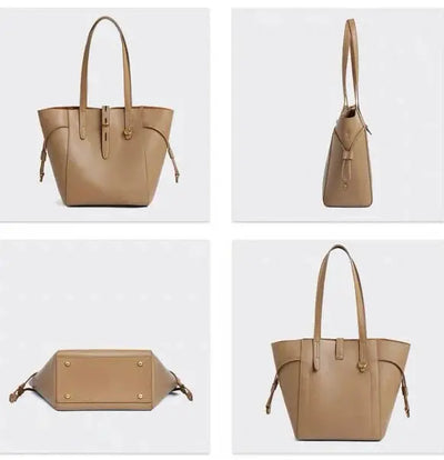 Genuine Leather Shoulder Bag Tote - Stylish & Durable Design Genuine Leather Shoulder Bag Tote Bag