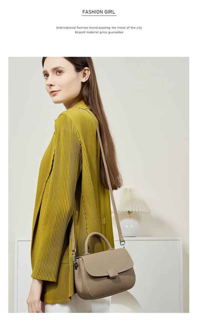 Genuine Leather Bag Women Tote Bag Crossbody