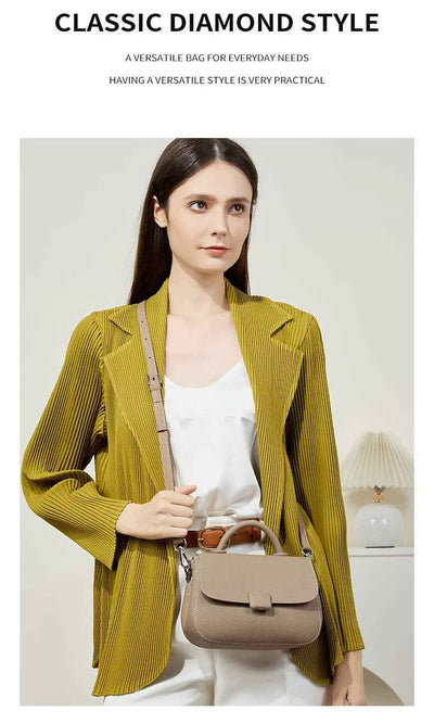 Genuine Leather Bag Women Tote Bag Crossbody