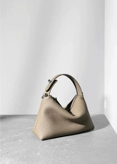 Genuine Leather Shoulder Tote Bag - Stylish Crossbody Design in Black Bags Genuine Leather Shoulder Bag Tote Bag C