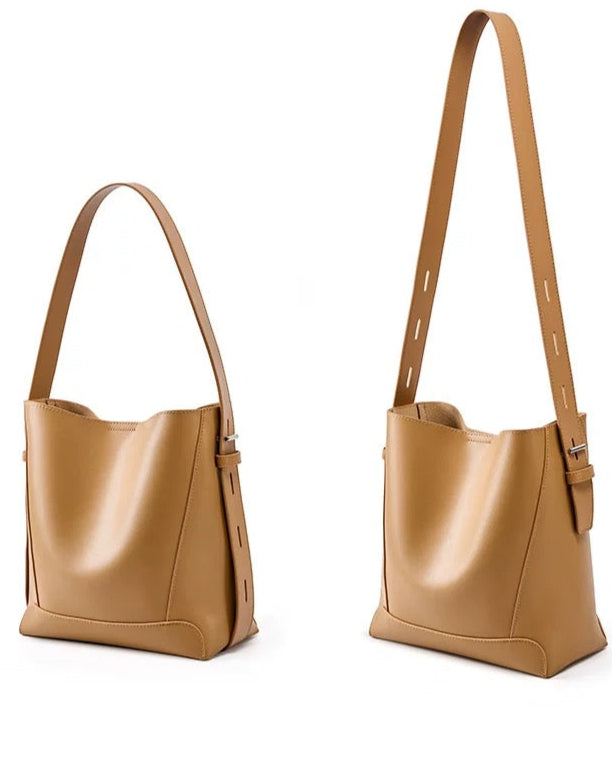 Women's Leather Crossbody Bag - Stylish & Versatile Genuine Leather Shoulder Handbag 3 in 1 Fashion Women Anti-Theft Backpack