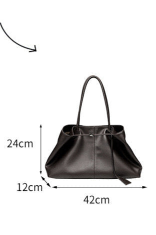 Genuine Leather Crossbody Handbag - Large Capacity Shoulder Bag 3 in 1 Fashion Women Anti-Theft Backpack