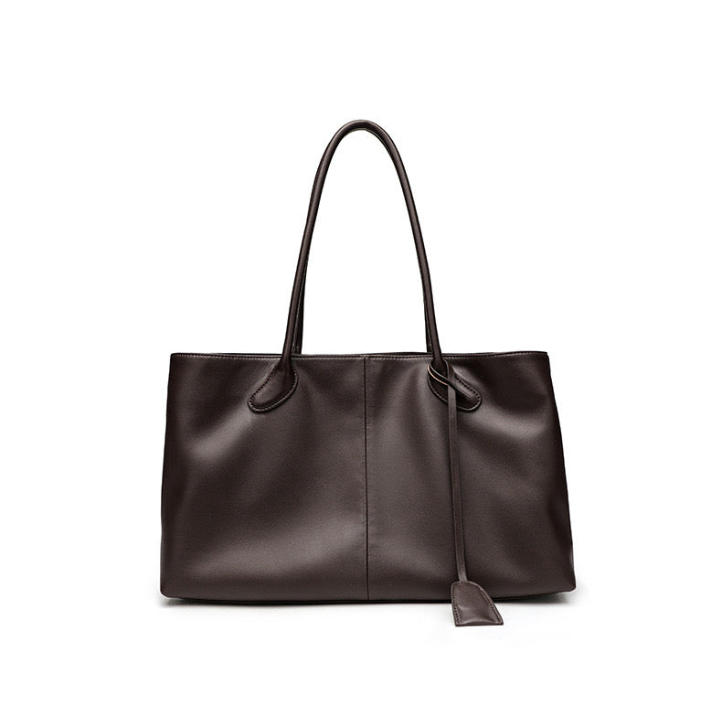 Genuine Leather Crossbody Handbag - Large Capacity Shoulder Bag 3 in 1 Fashion Women Anti-Theft Backpack