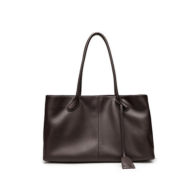 Genuine Leather Crossbody Handbag - Large Capacity Shoulder Bag 3 in 1 Fashion Women Anti-Theft Backpack
