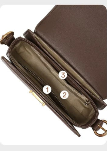 Genuine Leather Tote Bag - Versatile Underarm Leather, Shoulder, and Crossbody Bag Genuine Leather Tote Bag Underarm Leath