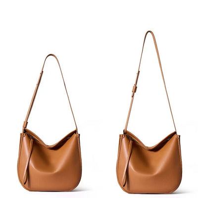 Genuine Leather Tote Bag - Cowhide Crossbody Shoulder Bag 3 in 1 Fashion Women Anti-Theft Backpack