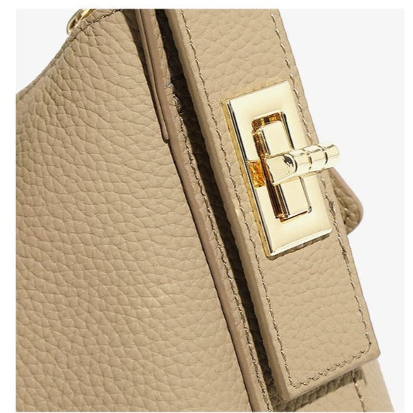 Genuine Leather Shoulder Tote Bag for Stylish Daily Use 3 in 1 Fashion Women Anti-Theft Backpack