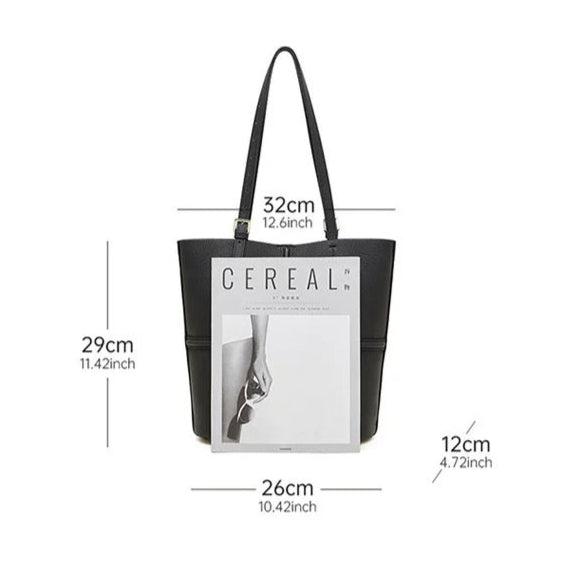 Genuine Leather Crossbody Bag - Portable Shoulder Bag 3 in 1 Fashion Women Anti-Theft Backpack