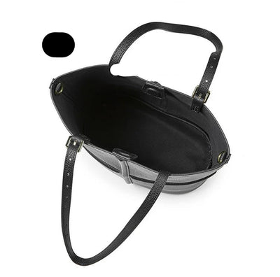 Genuine Leather Crossbody Bag - Portable Shoulder Bag 3 in 1 Fashion Women Anti-Theft Backpack