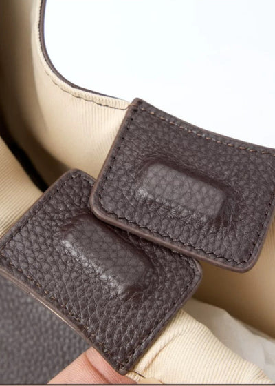 Genuine Leather Shoulder Bag with Larger Capacity 3 in 1 Fashion Women Anti-Theft Backpack