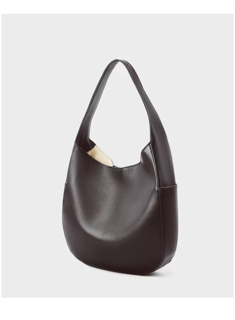 Genuine Leather Shoulder Bag with Larger Capacity 3 in 1 Fashion Women Anti-Theft Backpack