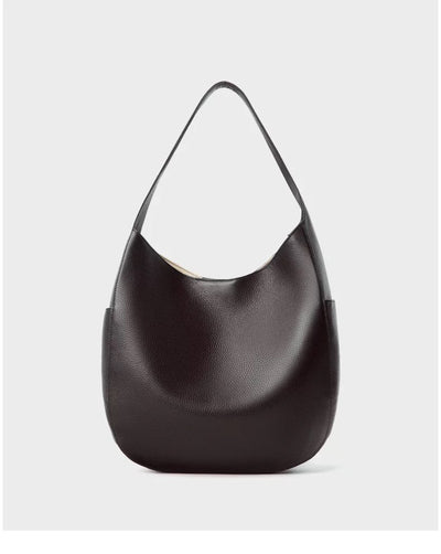 Genuine Leather Shoulder Bag with Larger Capacity 3 in 1 Fashion Women Anti-Theft Backpack