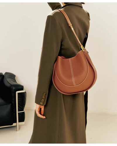 Genuine Leather Crossbody Bag – Stylish Shoulder Bag for Everyday Use 3 in 1 Fashion Women Anti-Theft Backpack