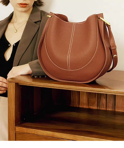 Genuine Leather Crossbody Bag – Stylish Shoulder Bag for Everyday Use 3 in 1 Fashion Women Anti-Theft Backpack