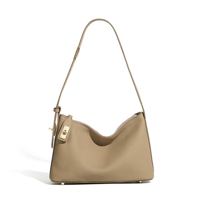 Genuine Leather Shoulder Tote Bag for Stylish Daily Use 3 in 1 Fashion Women Anti-Theft Backpack