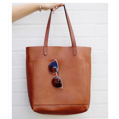 Genuine Leather Tote Bag Crossbody Bag for Stylish Everyday Use 3 in 1 Fashion Women Anti-Theft Backpack