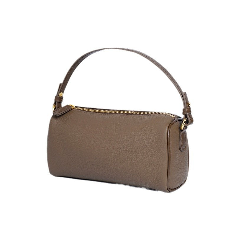 Genuine Leather Crossbody Bag - Cowhide Underarm Bag for Minimalist Style 3 in 1 Fashion Women Anti-Theft Backpack
