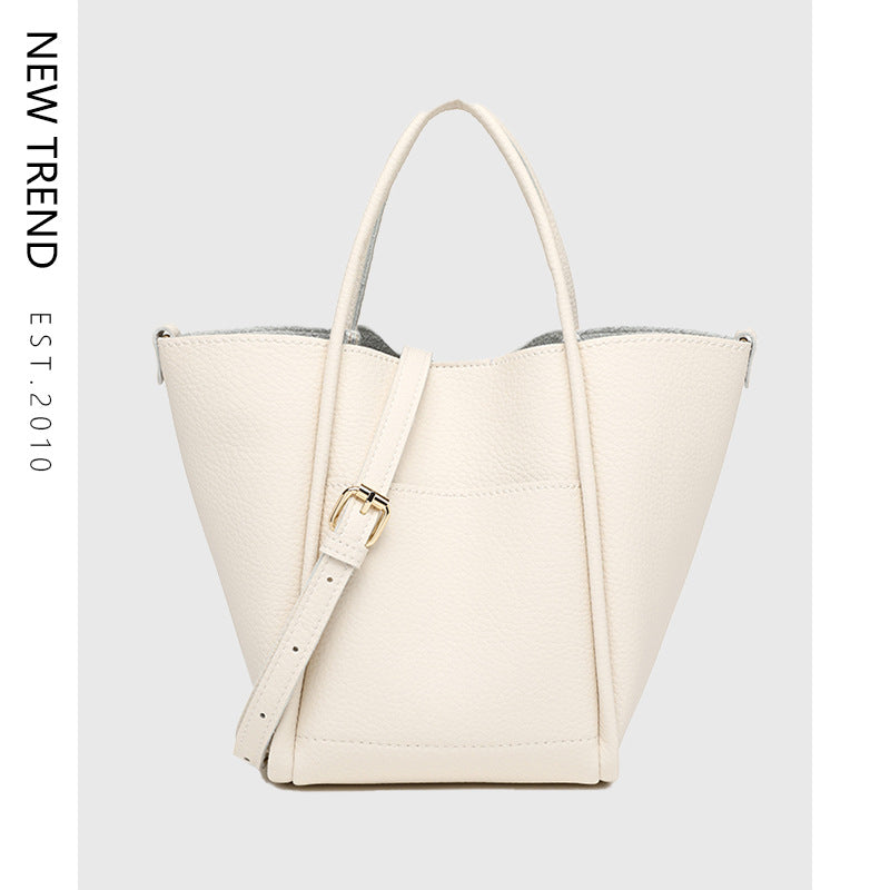 Vegan Leather Tote Bag Shoulder Bag Large Capacity Crossbody Bag Underarm Bag