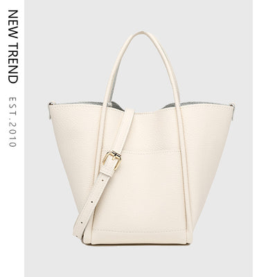 Vegan Leather Tote Bag Shoulder Bag Large Capacity Crossbody Bag Underarm Bag