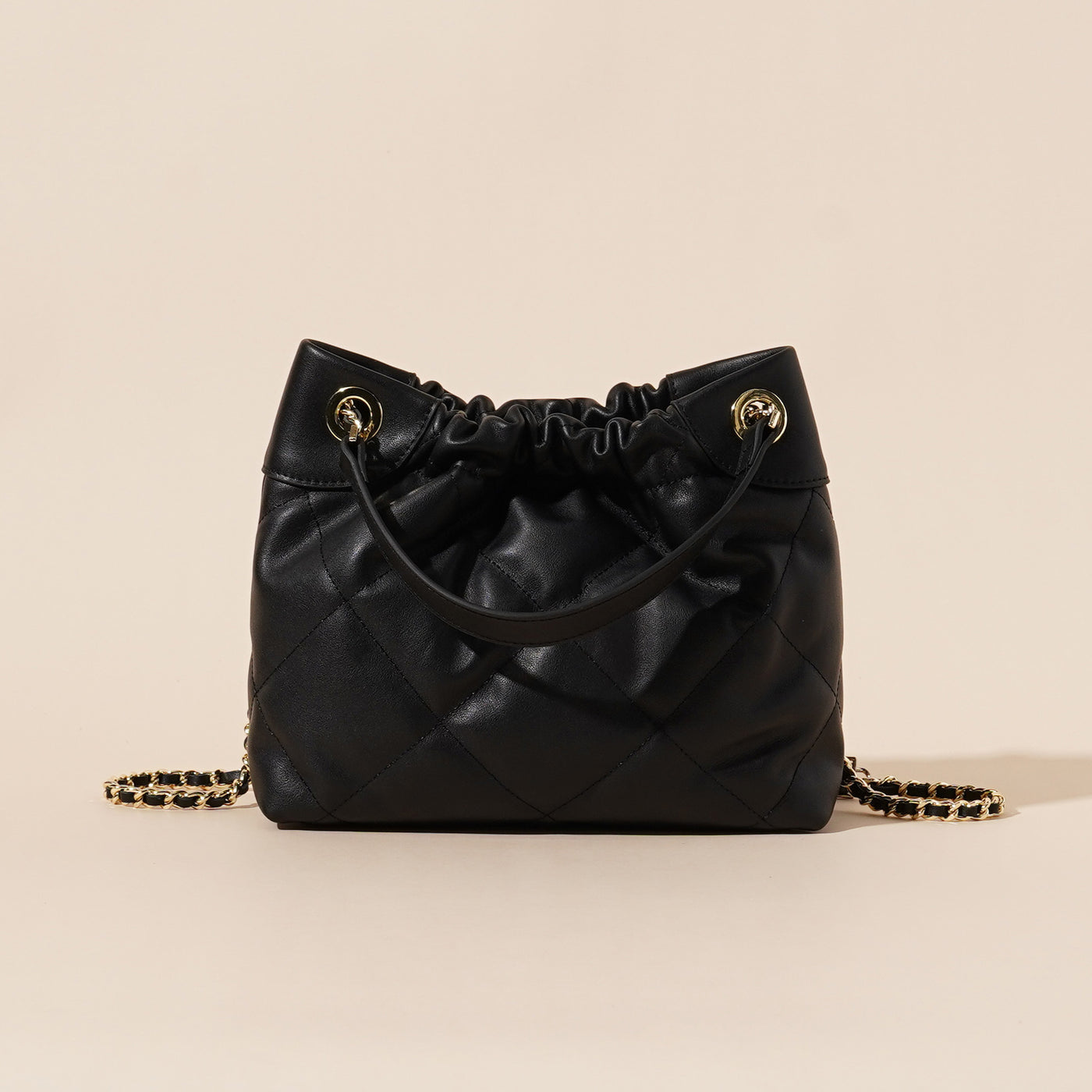 Genuine Leather Garbage Bag Shoulder Design 3 in 1 Fashion Women Anti-Theft Backpack