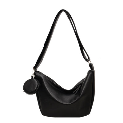 Large Capacity  Dumpling Bag Vegan Leather Bag