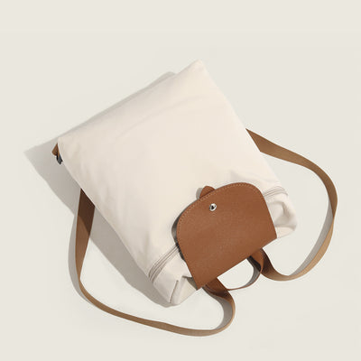 Nylon Cloth Backpack Large Capacity Nylon  Backpack
