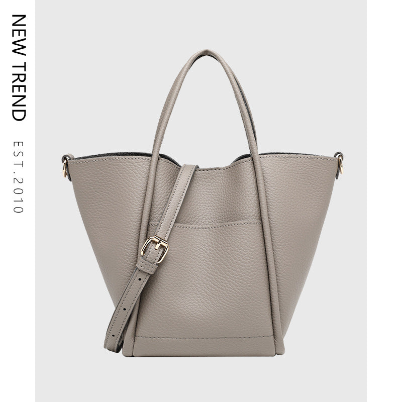 Vegan Leather Tote Bag Shoulder Bag Large Capacity Crossbody Bag Underarm Bag