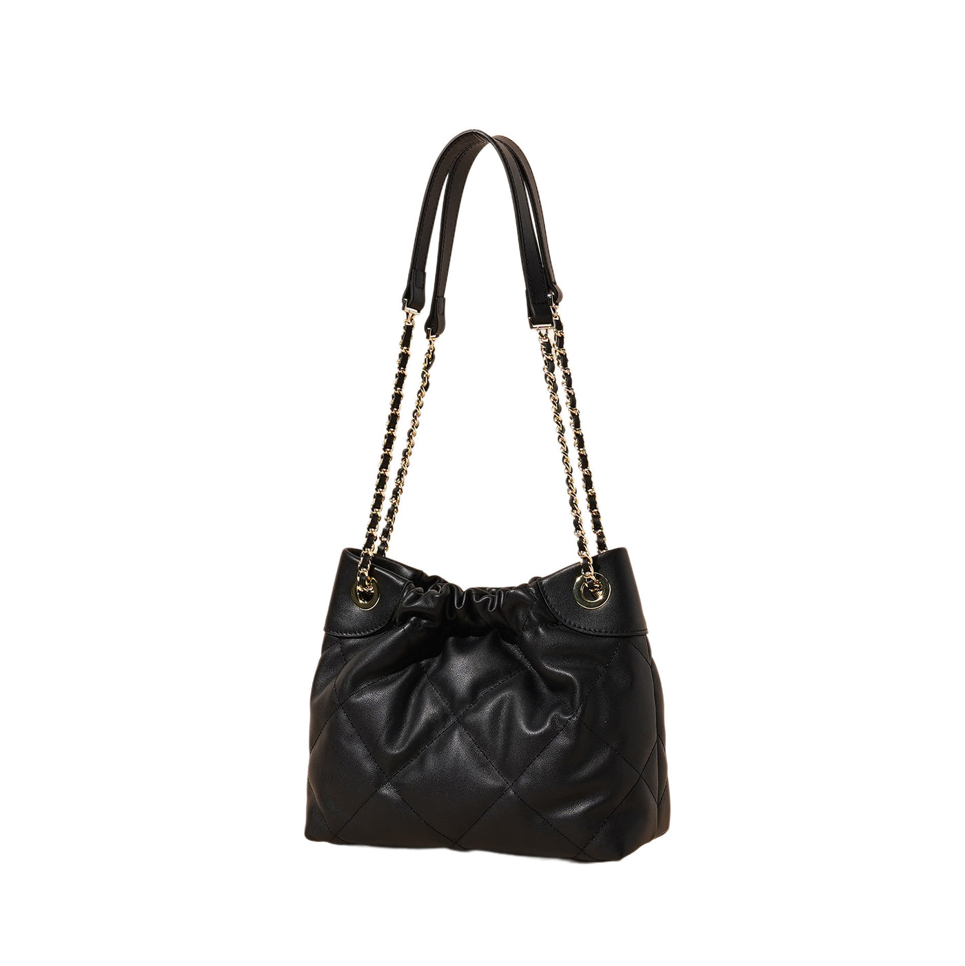 Genuine Leather Garbage Bag Shoulder Design 3 in 1 Fashion Women Anti-Theft Backpack
