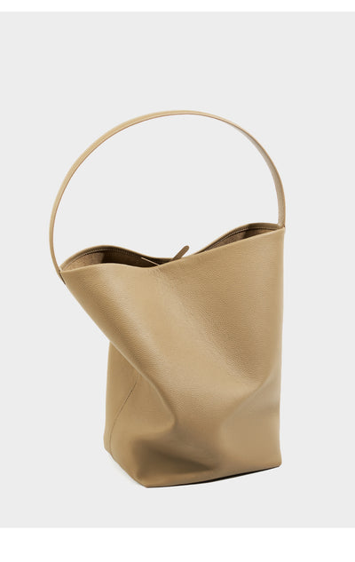 Genuine Leather Large Capacity One-shoulder Bucket Bag