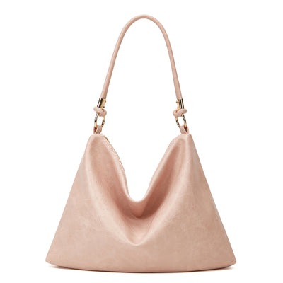 Vegan Leather Bag  Large Capacity Soft Leather Tote Bag Shoulder Bag Underarm Bag
