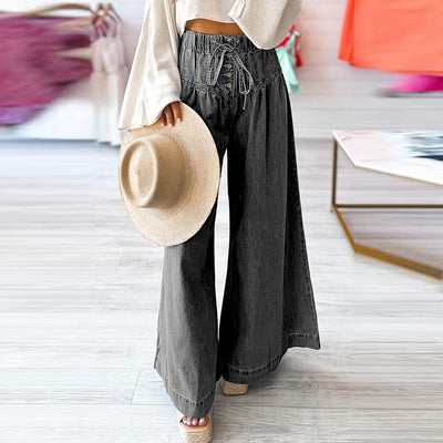 High Waist Wide Leg Pants Women