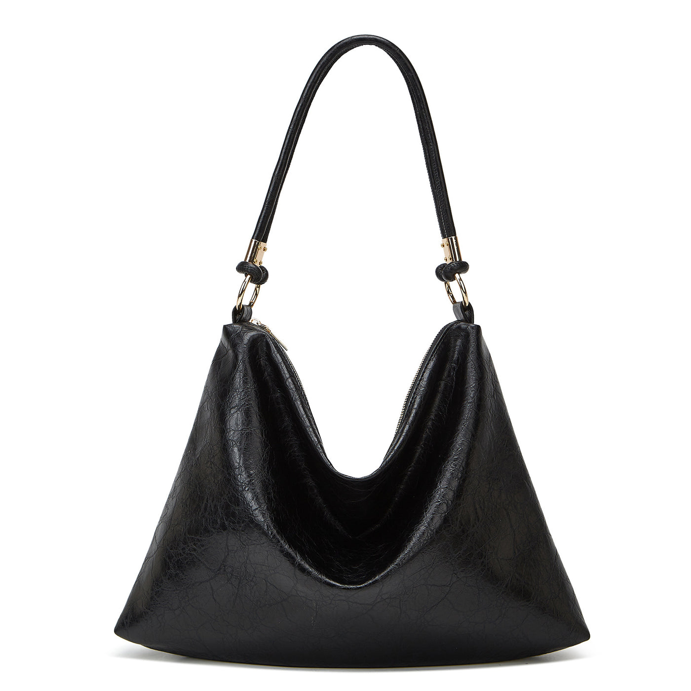 Vegan Leather Bag  Large Capacity Soft Leather Tote Bag Shoulder Bag Underarm Bag